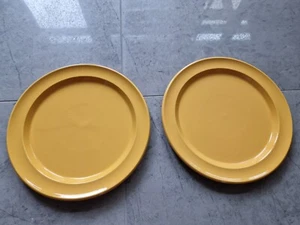 *2×Emile Henry  Teller*gelb*Käsefondue*w. Neu!!! - Bild 1 von 3