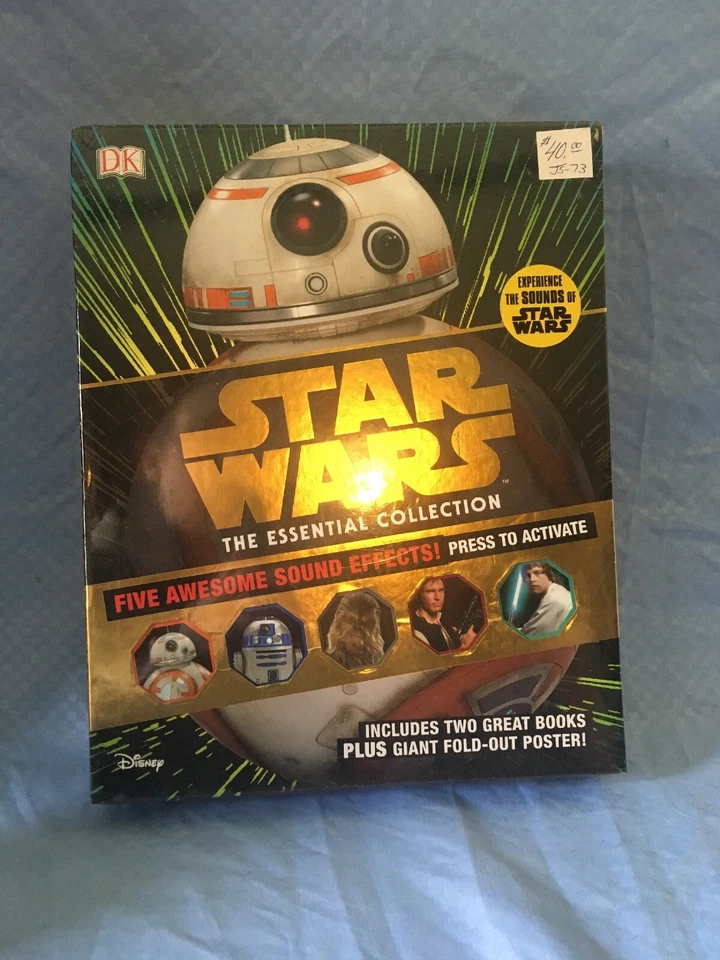 Star Wars The Essential Collection Includes 2 Books Giant Poster Sound Effects