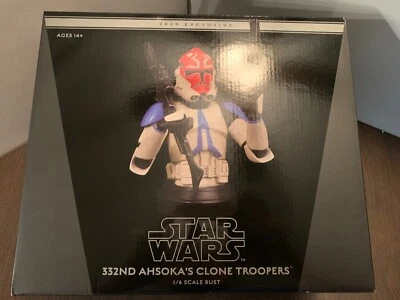 GG PGM Web Exclusive 2020: Star Wars - Busto de soldado clon 332 de CW Ahsoka nuevo Foto 1 de 4