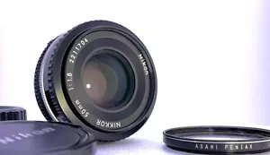 【MINT++】Nikon Ai-s AIS Nikkor 50mm f/1.8 MF Pancake Lens for FE2 FM2 F3 #33 - Picture 1 of 14