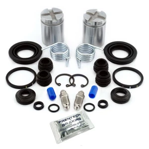 2x Rear Brake Caliper Repair Kits & Pistons For Honda Civic 1.6 Type R EK9 - Picture 1 of 10