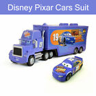 Cars Car Swift 1:55 Disney Pixar Toys Loose No.19 Mack Truck & Car Bobby Diecast