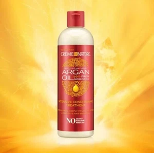 CREME OF NATURE | ARGAN OIL INTENSIVE CONDITIONING TREATMENT 12 Oz / 354 mL - Picture 1 of 8