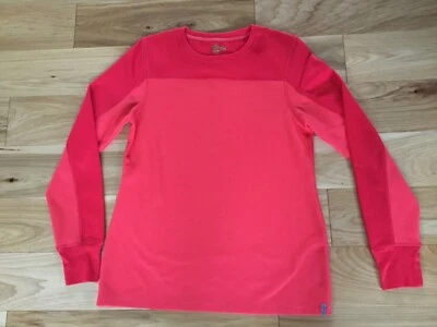 Camisa térmica de senderismo Koppen naranja bicolor para mujer Foto 1 de 4