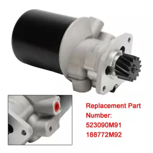 For Massey Ferguson New Power Steering Pump 50A 165 203 204 256 3165 523090M91 - Picture 1 of 7