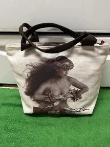 Kim Taylor Reece Hula Kahiko Tote Bag 12” X 9” X 5” - Picture 1 of 8