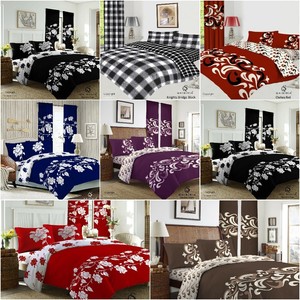 Matching Curtains in Decorative Quilts 