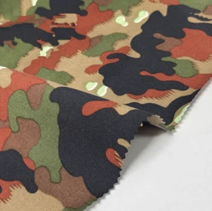 Gilet tattico impermeabile 1M tessuto mimetico 500D nylon impermeabile tessuto anti infrarossi per fai da te - Foto 1 di 11