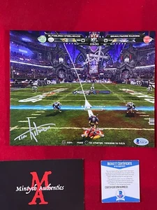 Tim Kitzrow autographed signed 8x10 photo NFL Blitz Beckett COA - Picture 1 of 1