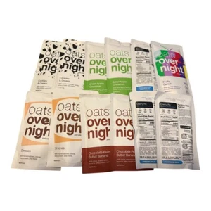 Oats Overnight - Oatmeal - Variety Flavors - 12 packs - sealed - Picture 1 of 9