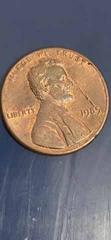 1985 Lincoln cent (die Clash) Cover