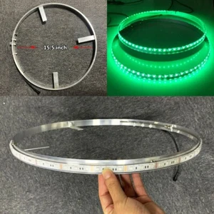 1pc 15.5'' GREEN LED Wheel Ring Rim Light Replacement Part without Wire Harness - Picture 1 of 3