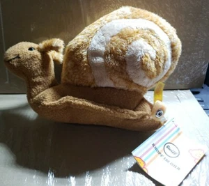 Steiff Schnecke Schnecke Sammlerstück Plüschtier Kuscheltier mit Ohrknopf & Etikett RAR - Bild 1 von 9