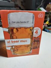 dci xl Beer Mug - 40oz - Holds 4 10oz  Beers - NEW-IN-BOX