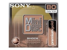 Lot De 11 MiniDiscs Sony Premium Gold MDW80PL 80min – Neufs Sous Blister, édition Limitée