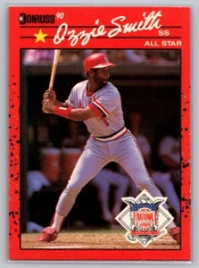 1990 Donruss NL All Star Ozzie Smith #710 - Picture 1 of 2