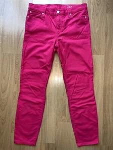 GAP Pink Skinny Jeans 28R Stretch Very Good Condition - Picture 1 of 12