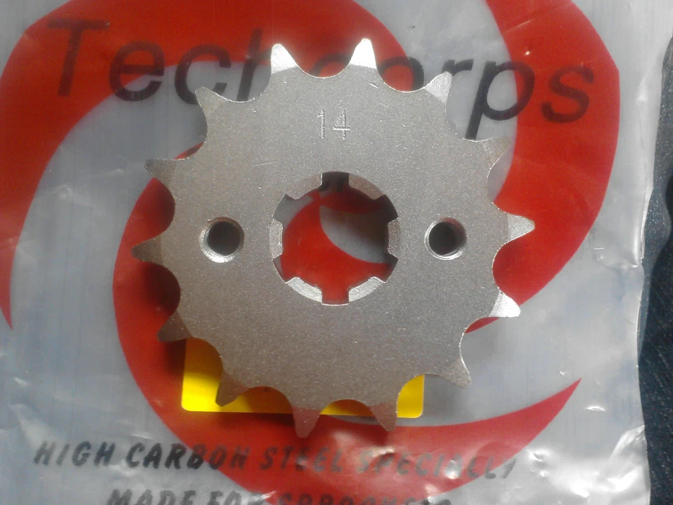 Piñón delantero 14T para Yamaha DT 175 1974-77 (428) Foto 1 de 1