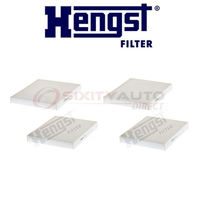 2 pc Hengst Cabin Air Filter for 2016 BMW 640i - HVAC Heating Ventilation zu Foto 1 de 4