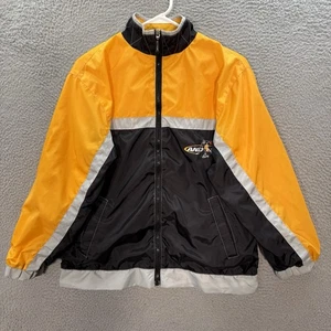 Vintage And1 Jacket Boys Large 14-16 Multicolor Colorblock Windbreaker 90s Y2K - Picture 1 of 10