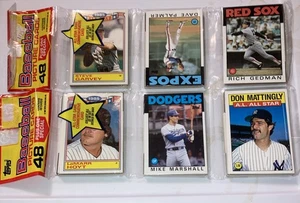 2 RACK PACKS 1986 TOPPS Baseball Don Mattingly Steve Garvey New Sealed (1) - Picture 1 of 2