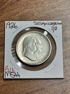 1926 Sesquicentennial Commemorative Half Dollar Gem BU Uncirculated MS++ (18205) - Picture 1 of 2
