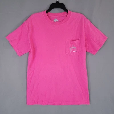 Guy Harvey By Aftco Women's Pullover Shirt  Fishing Short Sleeve Pink Size M - Image 1 of 4