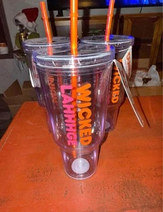 Dunkin’ Donuts 2024 Wicked Lahhhge Large Acrylic Travel Tumbler Cup 40oz Huge - Imagen 1 de 1