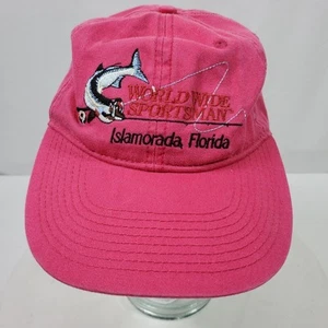 Vintage World Wide Sportsman Florida Distressed Hat Cap w/ Embroidery One Size - Picture 1 of 6