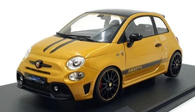 Fiat F595 Abarth 2024 Solido escala 1/18 S1811306 - Met. Amarillo Foto 1 de 4