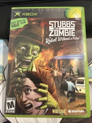 Stubbs the Zombie in Rebel Without a Pulse ( Xbox ) CIB -Near Mint Disc-Pristine - Image 1 of 4