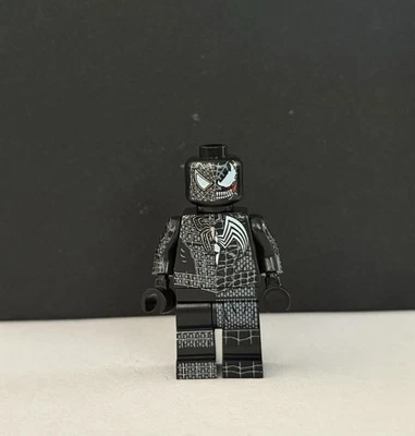 LEGO Venomized Spiderman minifigure custom pad printed - Image 1 of 3