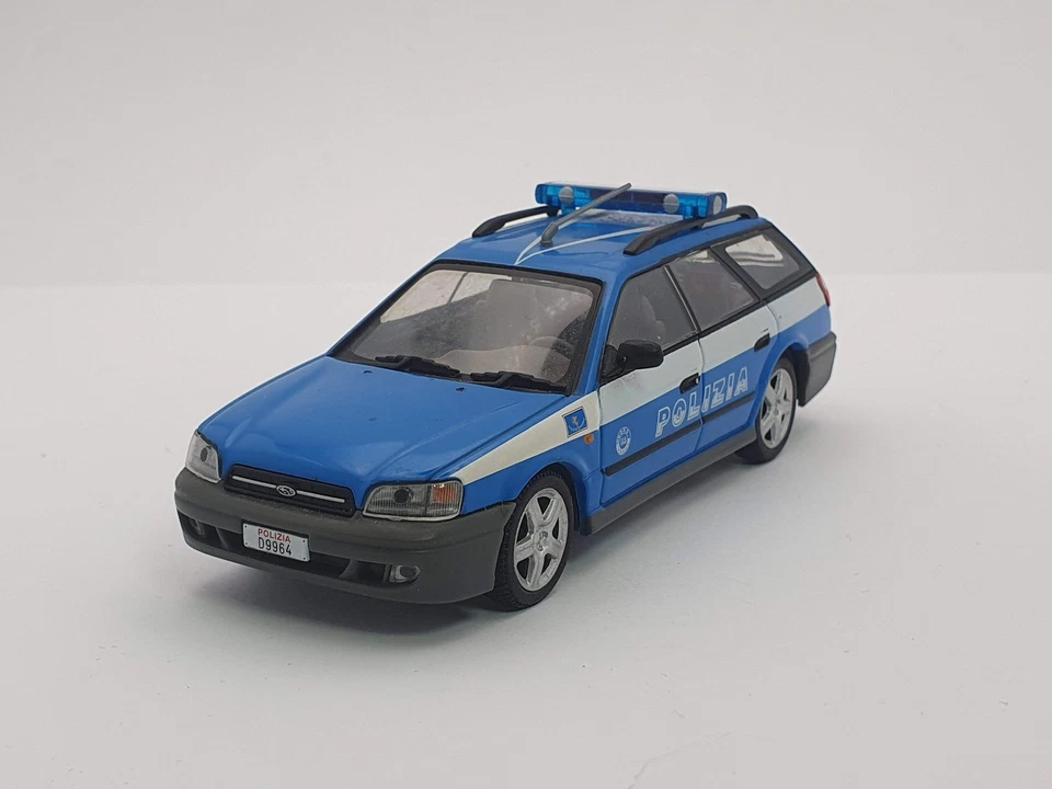 Subaru Legacy SW Polizia Edicola 1/43 - Immagine 1 di 4