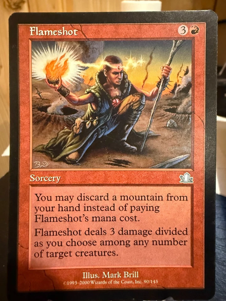 MTG Magic the Gathering  Prophecy  Flameshot - Image 1 of 2
