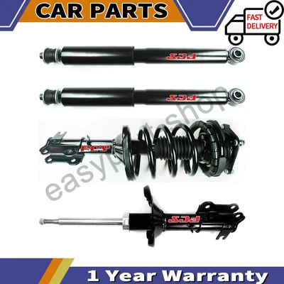 Piezas FCS puntales delanteros y amortiguadores traseros conductor pasajero para Kia Sedona 2002-2005 Foto 1 de 4