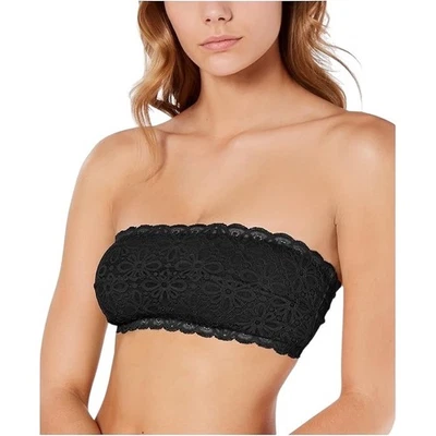 Jenni by Jennifer Moore Women XXXL Black Lace Bandeau Bra Removable Straps NWT - Image 1 of 4