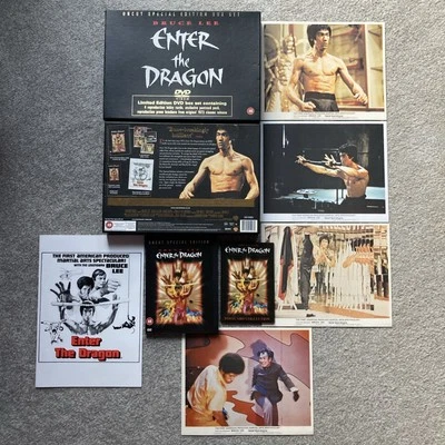 Bruce Lee Enter the Dragon Limited Edition DVD Box Set Uncut Complete VGC 🤜💥🤛 - Image 1 of 4
