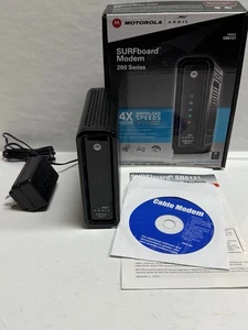 Arris SURFboard SB6121 DOCSIS 3.0 Cable Modem w AC Adapter - Picture 1 of 4