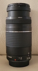 Canon EF 75-300mm F4-5.6 III AutoFokus TelePhoto Zoomobjektiv für Canon EOS Kameras - Bild 1 von 14
