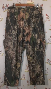 🦌 Cabelas Womens Size 14 Regular Woodland Camo Cargo Hunting Pants Chamois - Picture 1 of 11