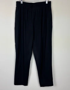 Pantalones de lana Everlane para mujer talla 6 negros cintura elástica pantalones ropa de trabajo minimalista - Imagen 1 de 9