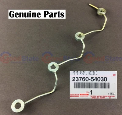 Genuine Hilux LN106 LN105 LN100 3L 2L Injector Fuel Rail Return Leak Off Pipe - Image 1 of 2