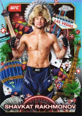 Shavkat Rakhmonov #TNS-9 Titans 2025 Topps Chrome UFC - Image 1 of 2