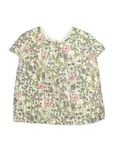 Gap Kids Girls Green Short Sleeve Blouse X-Small kids - Picture 1 of 2