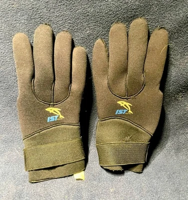 IST Wetsuit Neoprene Gloves Size Medium Scuba Diving Dive - Image 1 of 3