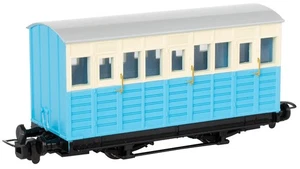 Narrow Gauge Trains by Bachmann - Narrow Gauge Blue Carriage #77204 - Picture 1 of 1