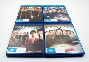 Star Trek Enterprise Complete Series Blu Ray Seasons 1-4 Region All PAL - Picture 1 of 13