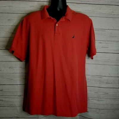 Camisa polo masculina náutica True Deck golfe XXL coral manga curta 1/2 botão frontal - Imagem 1 de 4