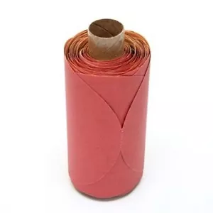 40% OFF 1 Rolls 3M Red Abrasive 5" P120 PSA Disc Roll 01608 100 Disc/Roll - Picture 1 of 1