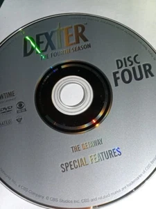 DEXTER SEAS4 DISC4 DVD DISC ONLY USED TESTED FREESHIP NOTRACKING - Picture 1 of 1